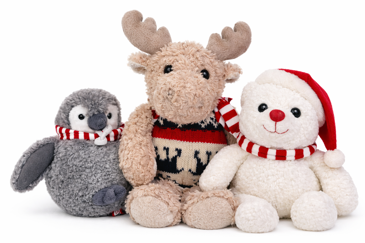 Les peluches hivernales